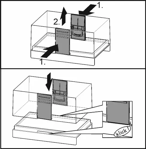 LIEBHERR Base Unit Fridge - dis