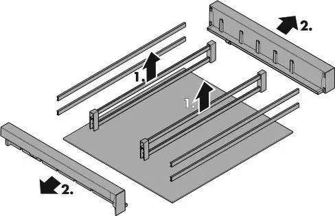 LIEBHERR Base Unit Fridge - fig 14.1
