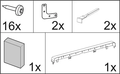 LIEBHERR Base Unit Fridge - into