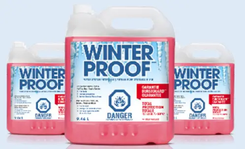 WINTER PROOF 0639925P Water System Antifreeze FIG 1