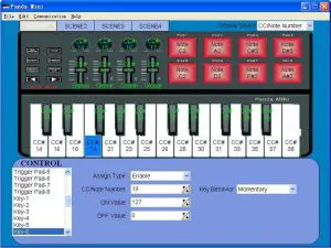 FIG 8 Keyboard operation in Edit mode