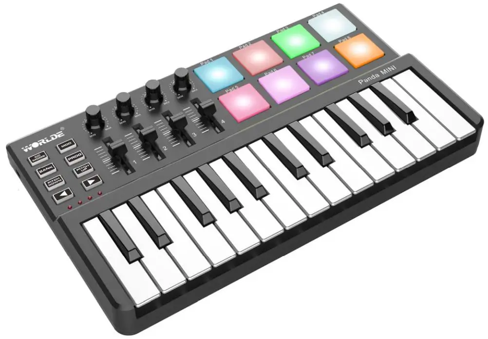 Vangoa Worlde Panda Minic Midi Controller User Manual Vangoa Worlde Panda Minic Midi Controller User Manual