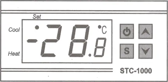 AMATI STC 1000 - Panel Instruction