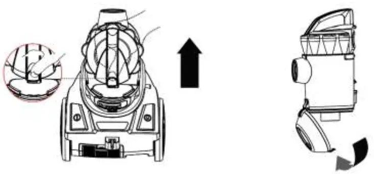 emerio VCE 108278 10 Cylinder Vacuum Cleaner - BARREL