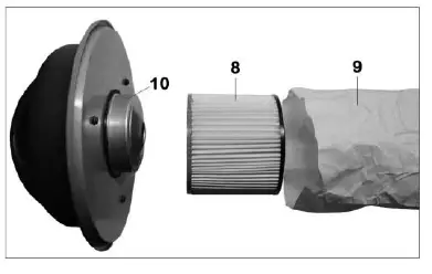 LUMBERJACK BDE1200 1200W 50 Litre Dust Extractor 3