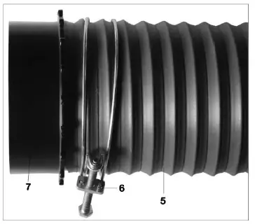 LUMBERJACK BDE1200 1200W 50 Litre Dust Extractor 8
