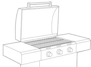 FIG 3 HOW TO PLACE GRILL TOP PIZZA