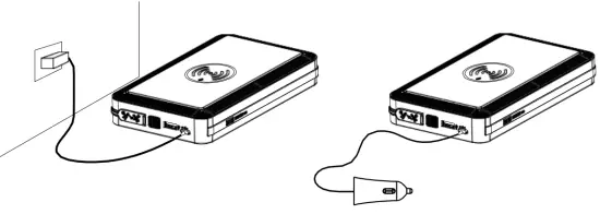 Energizer ENX1000 12V Car Jump Starter and Portable Power Bank With Wireless Charging - CHARGE
