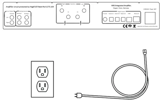 HEGEL H95 Integrated Amplifier - power