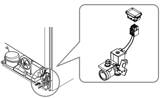 LG LK65C Automatic Ice Maker Kit - 11