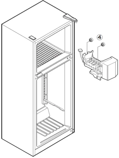 LG LK65C Automatic Ice Maker Kit - 5