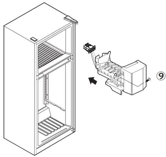LG LK65C Automatic Ice Maker Kit - 7
