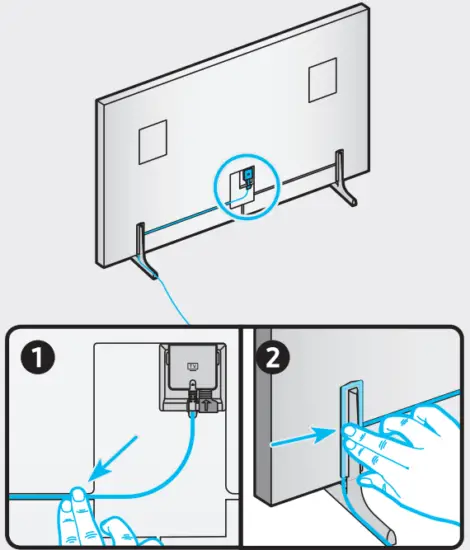 SAMSUNG QN43LS03AAF The Frame LS03A Series 43 Inch Class LED-Backlit LCD TV User Guide Safety