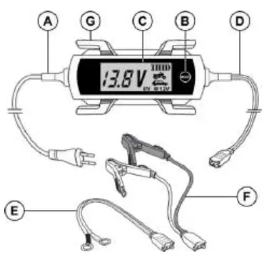 APA 16618 6V Microprocessor Battery Charger - FIG 1