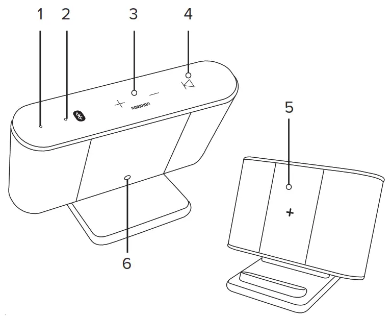 ubiolabs SPK100 Bluetooth Qi Speaker Stand