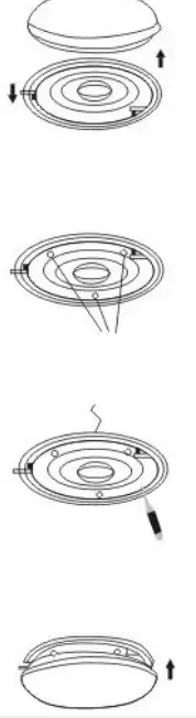 Zhongshan Guzhen Kangze Lighting Factory 400-36-BT 2.4G Intelligent Remote Control-fig3