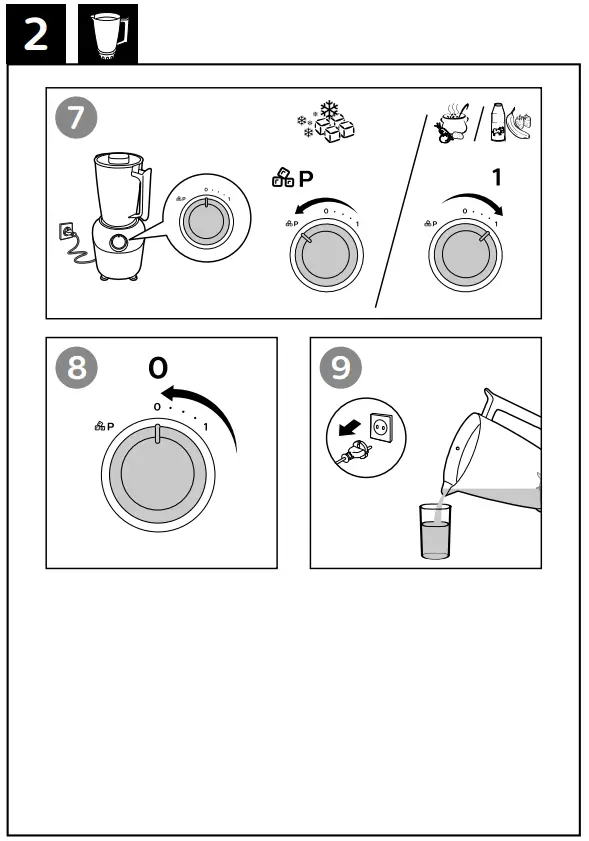 PHILIPS HR2041 3000 Series Blender - figure 3