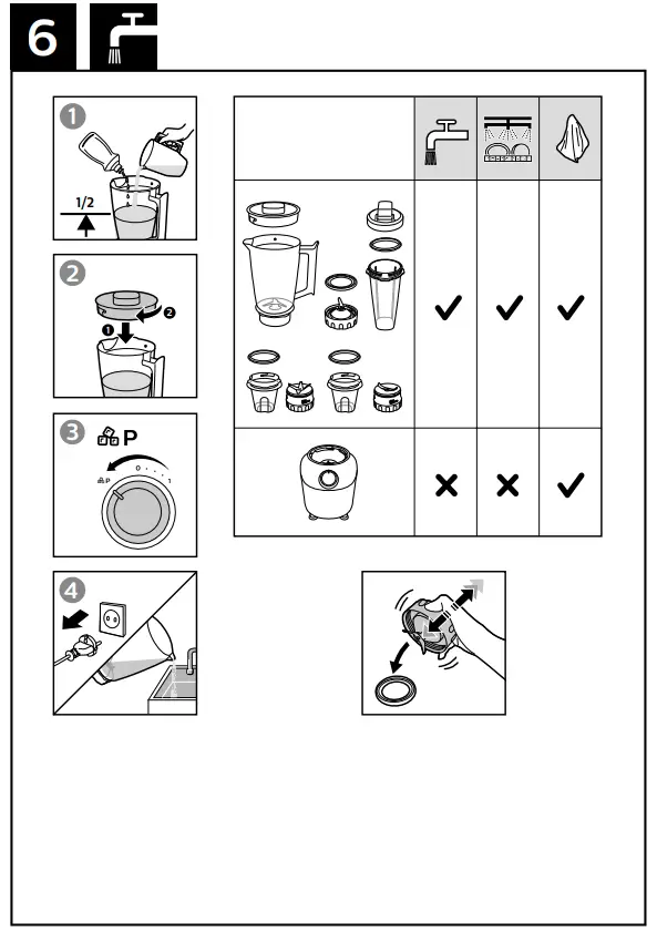 PHILIPS HR2041 3000 Series Blender - figure 8