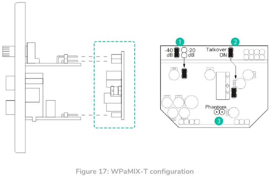 ecler WPaVOL-SR Volume Remote Wall Panel control - figure18