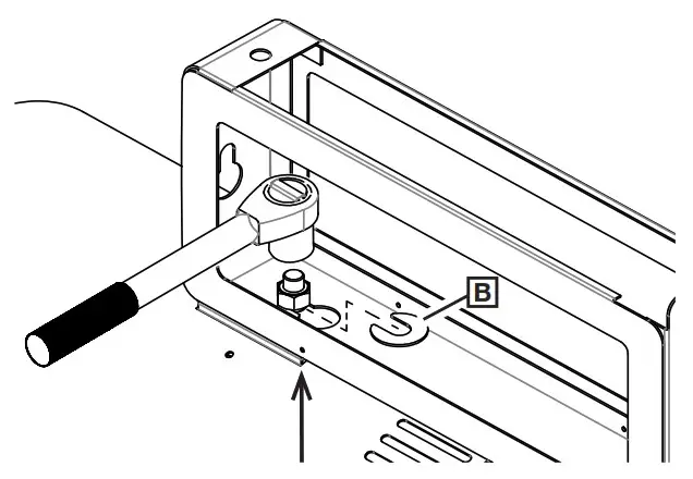 STELPRO SFHGX 0521TDIS Agricultural Unit Heater - ATTACHING THE UNIT TO THE BRACKET 2