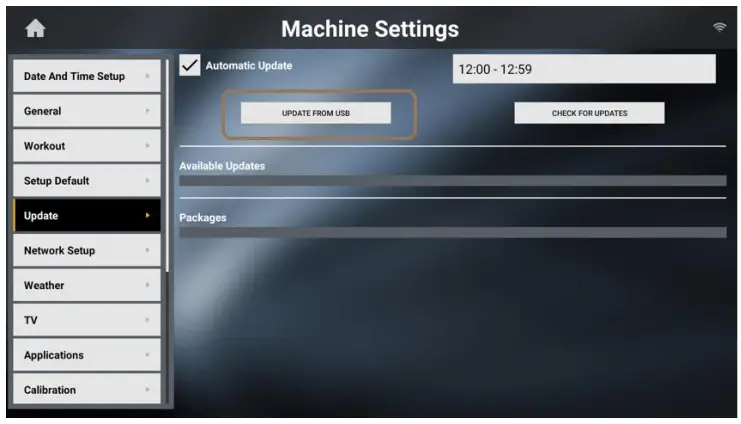 VISION FITNESS TM743B Entertainment Console-FIG15