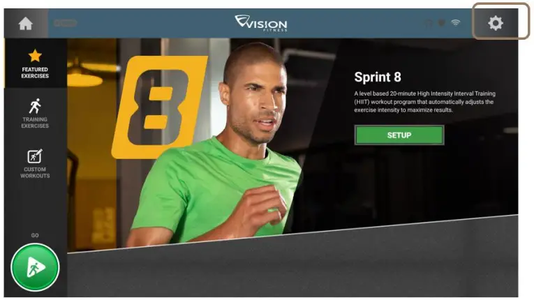 VISION FITNESS TM743B Entertainment Console-FIG16