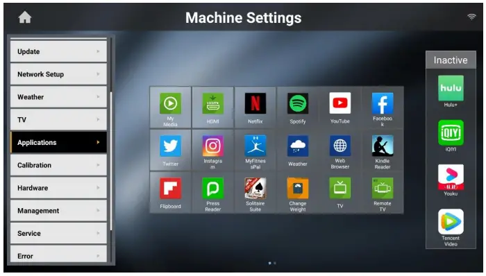 VISION FITNESS TM743B Entertainment Console-FIG18