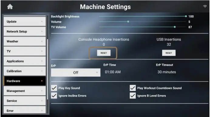 VISION FITNESS TM743B Entertainment Console-FIG20