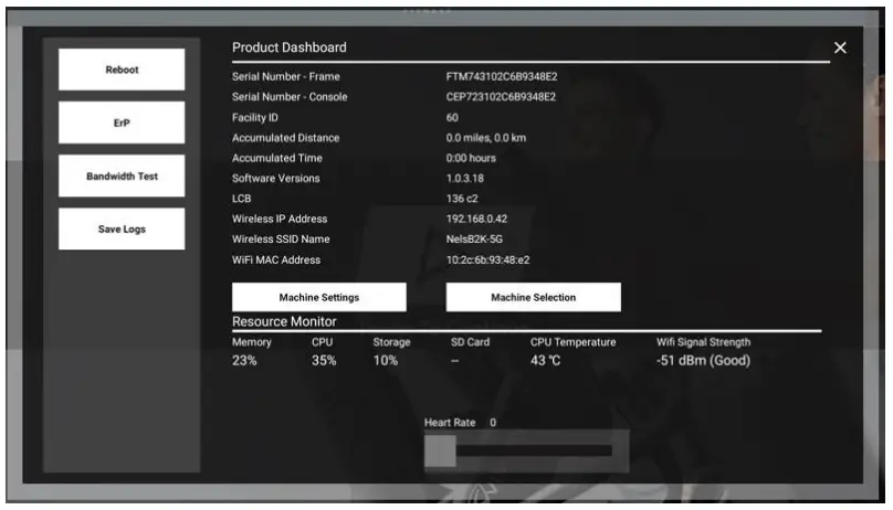 VISION FITNESS TM743B Entertainment Console-FIG3