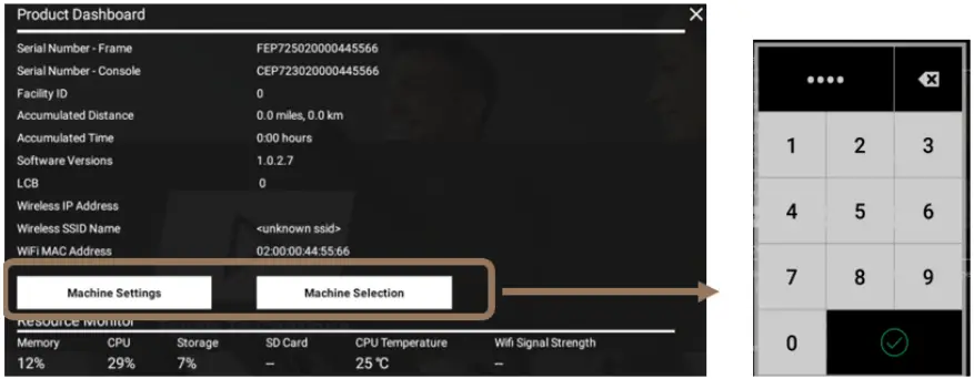 VISION FITNESS TM743B Entertainment Console-FIG4