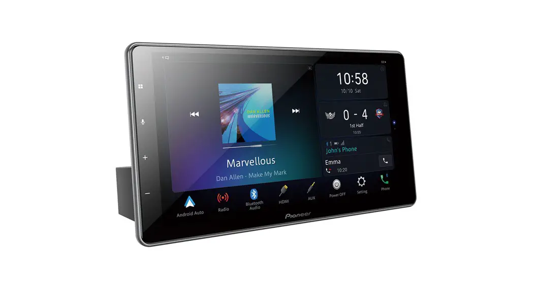 Pioneer Dmh-zf9350bt Hd Capacitive “floating” Touch Panel Screen User Manual