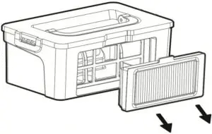 Cleaning the filters