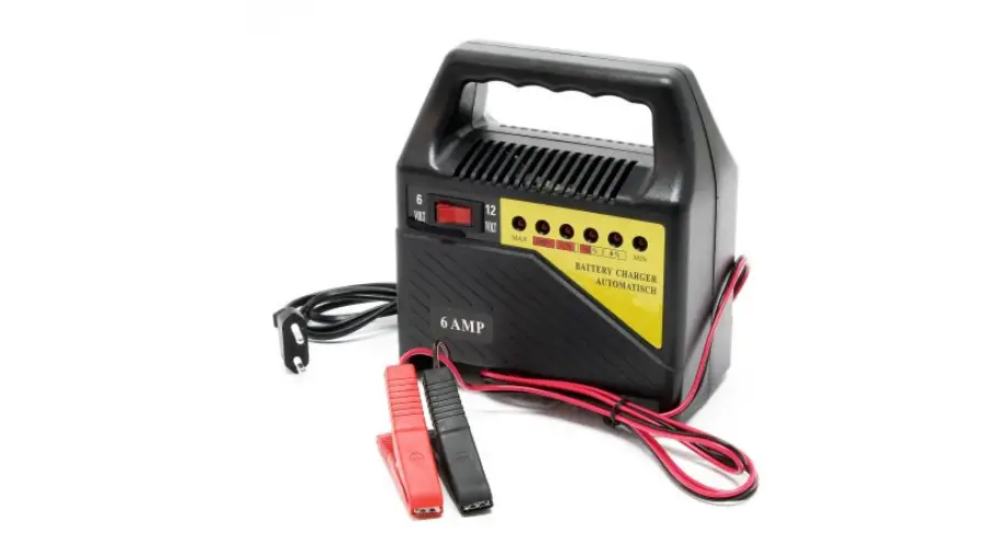 Wiltec 51977 Battery Charger Instruction Manual