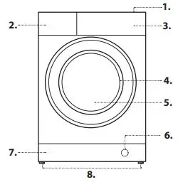 Whirlpool-NSWM 864C-GG-Front-Loading-Washing-Machine-fig-3