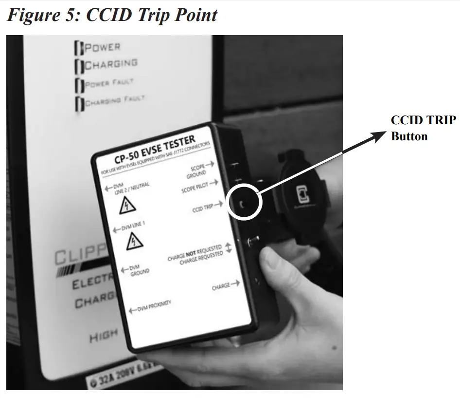 CLIPPERCREEK CP 50 Handheld EVSE Tester - fig 5