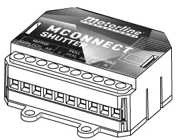 motorline PROFESSIONAL 91119 MCONNECT Shutter Receiving and Control Module-5