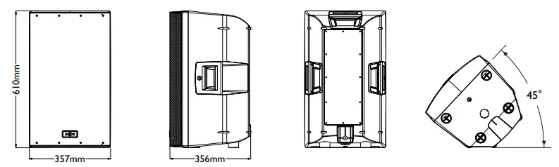 HH Electronics HPT-112 Active 12 PA Speaker-fig21