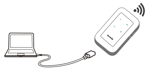 Tenda 4G180 Portable 4G LTE Mobile Wi Fi - computer