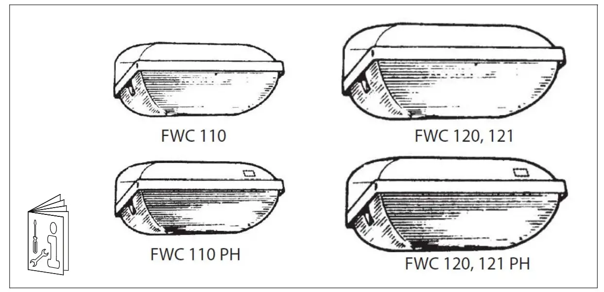 PHILIPS FWC 120 121 Security FWC Security Luminaire
