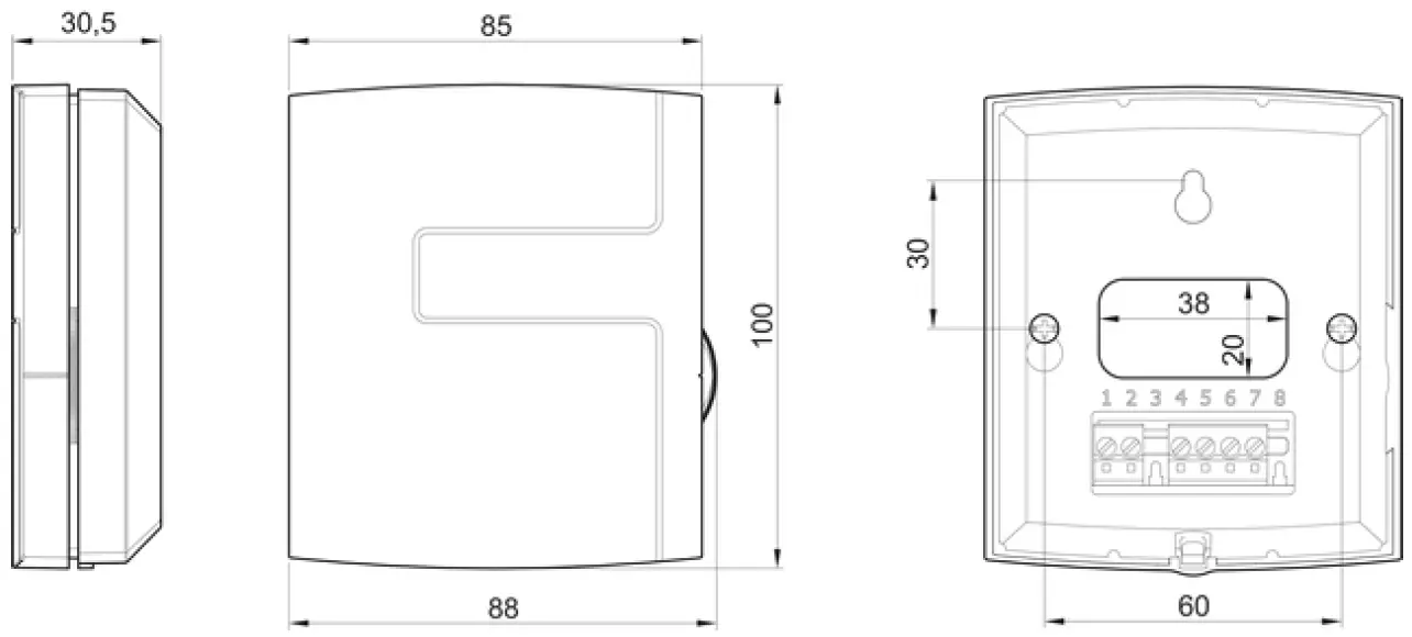 systemair 24807 EC-BASIC-H Humidity Controller 01