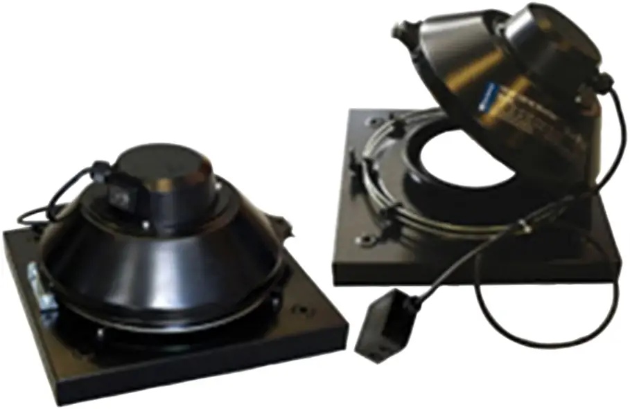 puravent TFSK 315 M Black Centrifugal Roof Fan