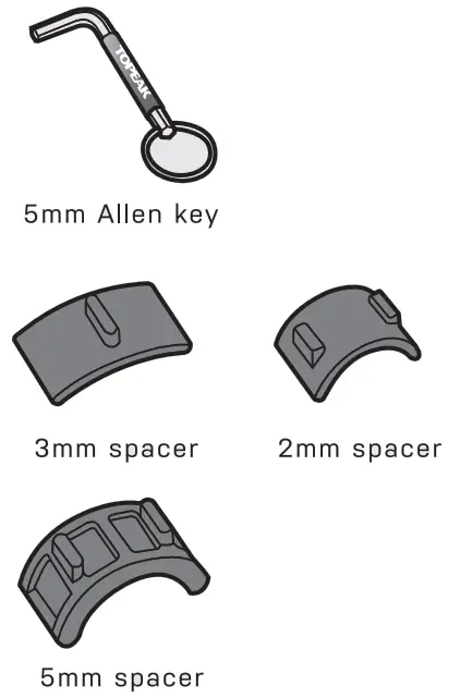 TOPEAK RIDECASE Mount HB - fig 1