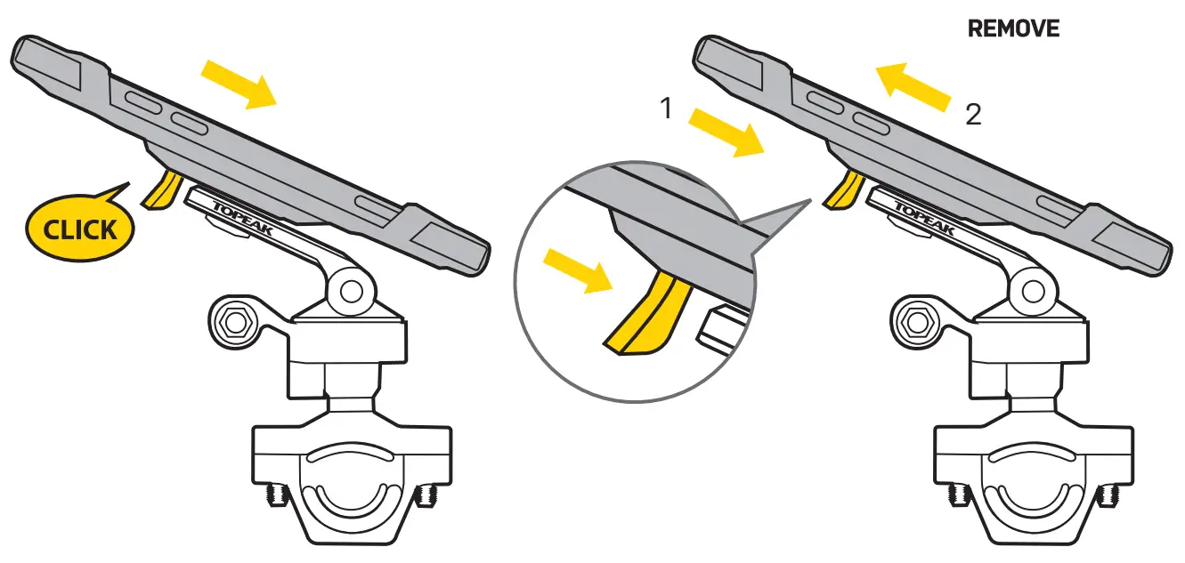TOPEAK RIDECASE Mount HB - fig 12