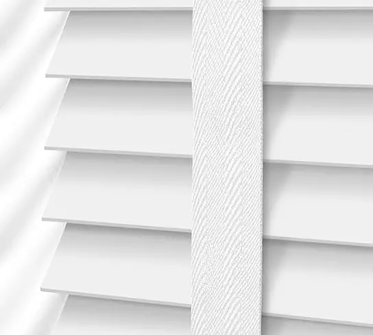 blinds-2go-Pristine-White-amp-Tundra-Faux-Wood-Blind-50mm-Slat-PRODUCT