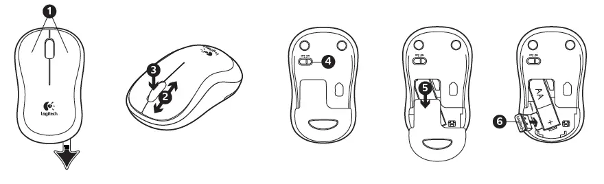 logitech M185 Wireless Mouse fig (4)