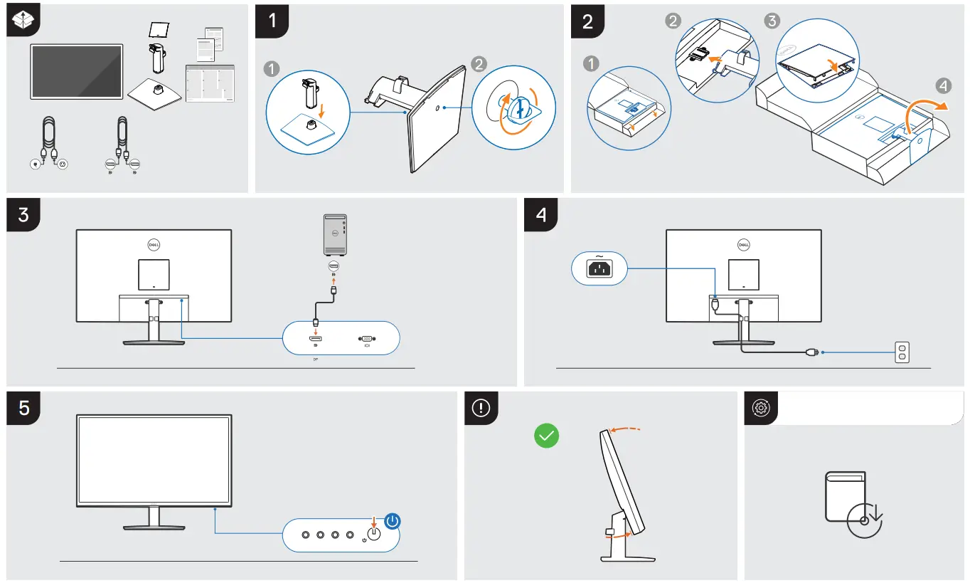 DELL E2723H 27 Inch Monitor