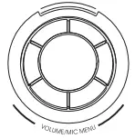 anko 43190553 Bluetooth Party Speaker -Key7