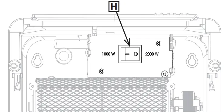 STELPRO SORB High End Fan Heater - power requirement