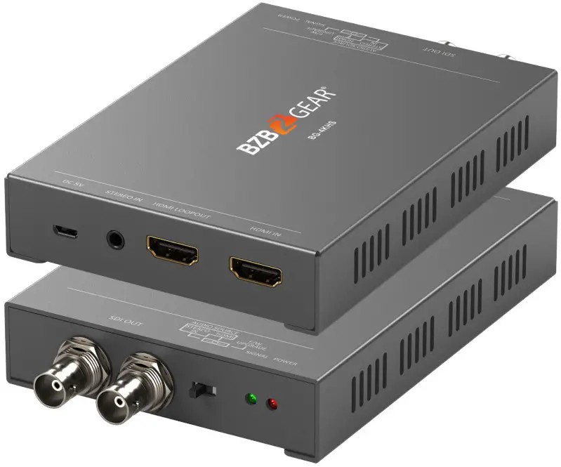 BZBGEAR BG-4KHS HDMI 2.0 to 12G-6G-3G-HD-SDI Converter