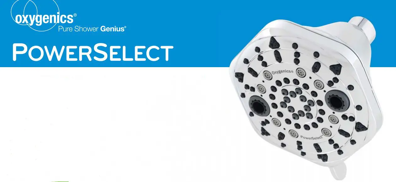 oxygenics PowerSelect FX Instructions